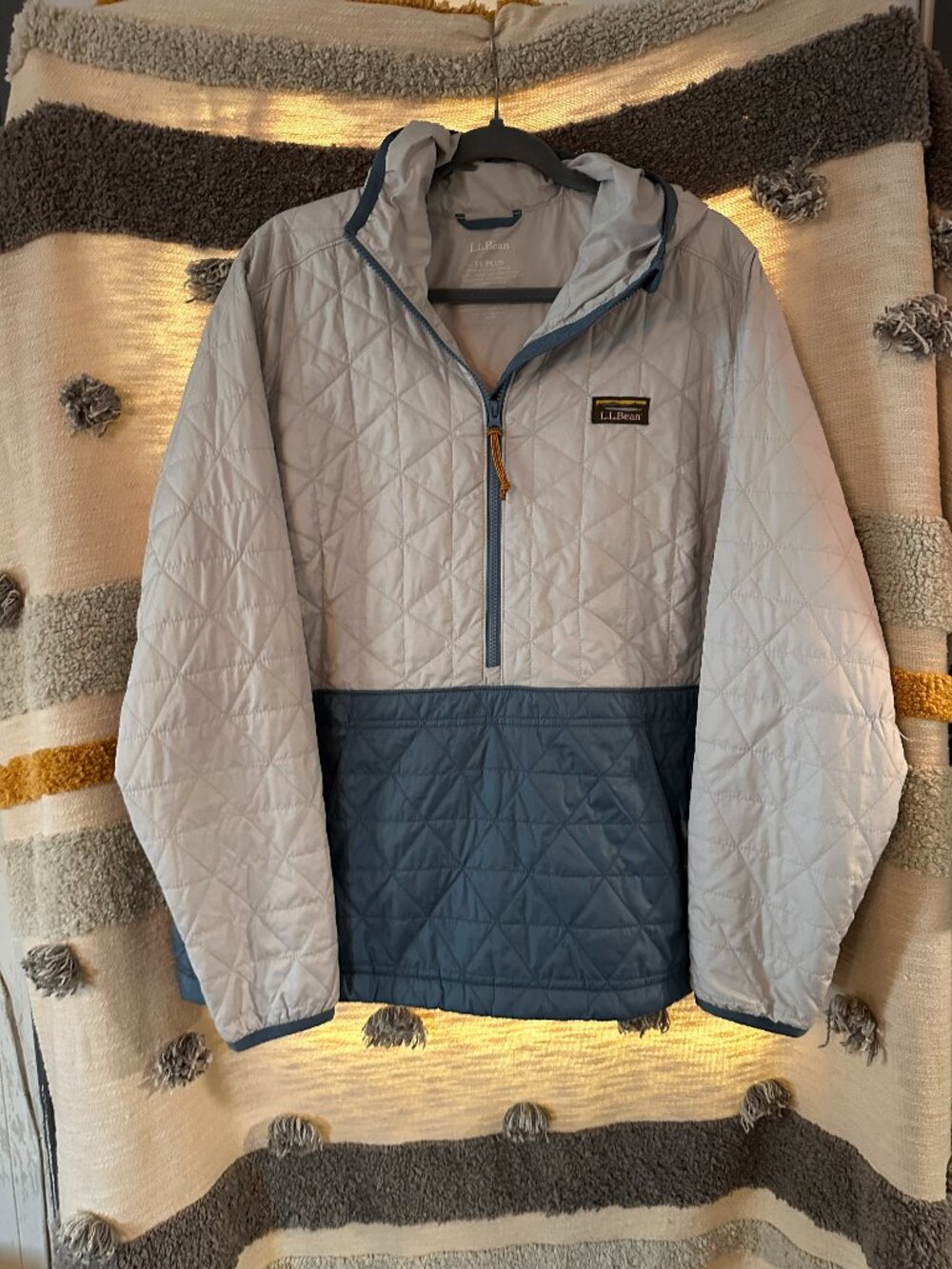 L.L. Bean Women's Katahdin Insulated Pullover Hoodie - Size 1X Plus